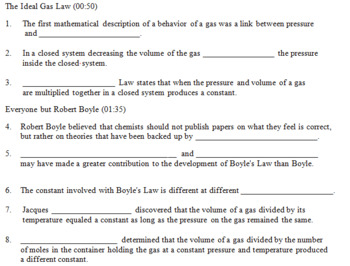 The Ideal Gas Law - Video Tutorials & Practice Problems