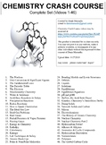 Crash Course Chemistry Worksheets Complete Series Set Full