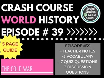 Preview of USA vs USSR Fight! The Cold War: Crash Course World History #39