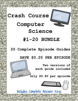 Preview of Crash Course Computer Science #1-20 BUNDLE (How Computers Work, Programming)