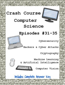 Preview of Crash Course Computer Science #31-35 (Hackers, Cryptography, AI, Cybersecurity)