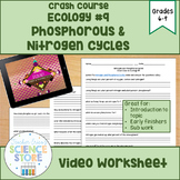 Biogeochemical Cycles Webquest Worksheets Teachers Pay Teachers