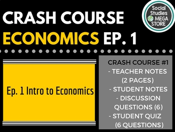 Preview of Intro to Economics: Crash Course Econ #1