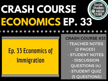 Preview of The Economics of Immigration: Crash Course Econ #33