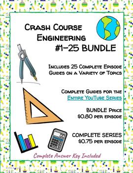 Preview of Crash Course Engineering #1-25 BUNDLE