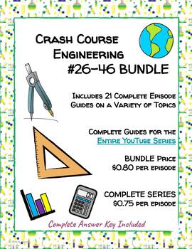 Preview of Crash Course Engineering #26-46 BUNDLE