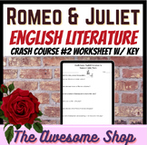 Crash Course English Literature #2 Romeo and Juliet Part 1