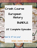 Crash Course European History #1-25 BUNDLE (AP test prep, 