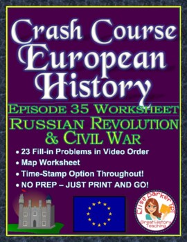 Preview of Crash Course European History Episode 35 WS: Russian Revolution & Civil War