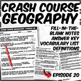 Crash Course Geography: Ep. 20 : How Does The Earth Create