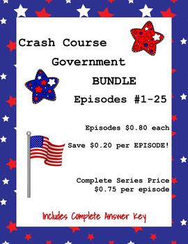 Preview of Crash Course Government #1-25 BUNDLE