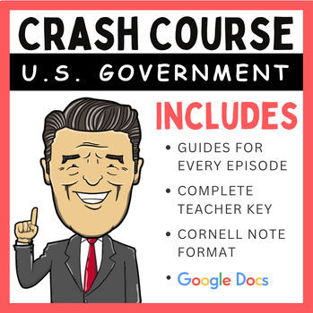 Preview of Crash Course: Government & Politics-Viewing Guides for All Episodes (Bundle)
