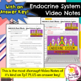 Crash Course Great Glands Endocrine System Video Notes | NO PREP!
