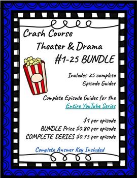 Preview of Crash Course History of Theater & Drama #1-25 BUNDLE