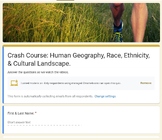 Crash Course: Human Geography, Race, Ethnicity, & Cultural