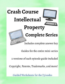 Preview of Crash Course Intellectual Property ~ Guides for the Complete Mini-Series