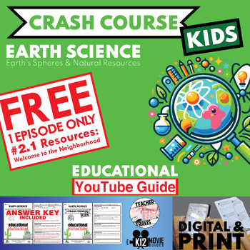 Preview of Free | Crash Course Kids | Welcome to the Neighborhood (#2.1) Youtube Guide