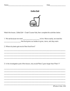 science worksheets for kids teaching resources tpt