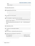 Crash Course Linguistics - Syntax 1 - notes worksheet