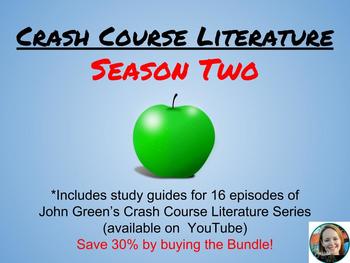 Preview of Crash Course Literature Season 2 Discount Bundle