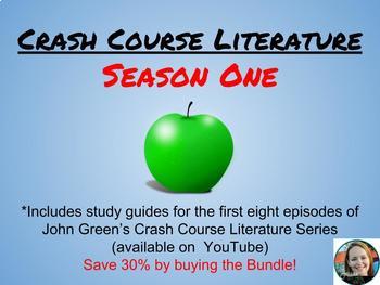 Preview of Crash Course Literature Season 1 Discount Bundle