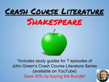 Preview of Crash Course Literature Shakespeare Bundle