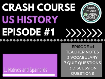 Preview of The Black Legend, Native Americans, and Spaniards: Crash Course US History #1