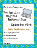 Crash Course Navigating Digital Information Episode Guides (#1-5)