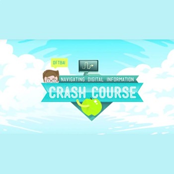 Preview of Crash Course Navigating Digital Information Worksheet Preview