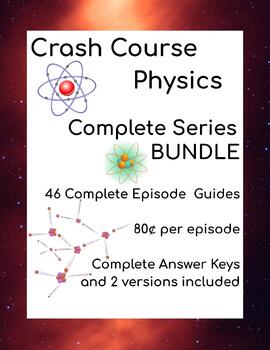 Preview of Crash Course Physics Complete Series BUNDLE 46 Complete Episode Guides
