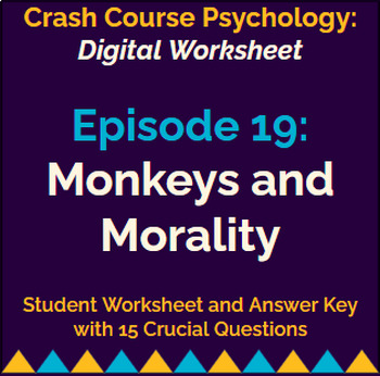 Preview of Crash Course Psychology #19: Monkeys and Morality