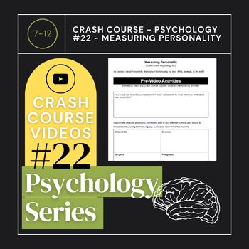 Preview of Crash Course - Psychology #22 - Measuring Personality