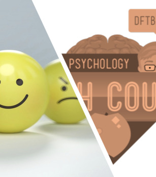 Preview of Crash Course Psychology #26 - Emotion, Stress, and Health (Worksheet)