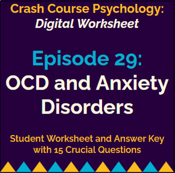 Preview of Crash Course Psychology #29: OCD and Anxiety Disorders