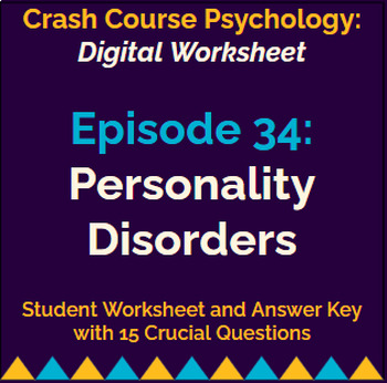 Preview of Crash Course Psychology #34: Personality Disorders