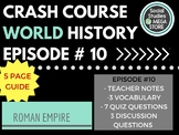 The Roman Empire. Or Republic. Or...Which Was It? Crash Course World History #10