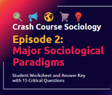 Crash Course Sociology #2: Major Sociological Paradigms St
