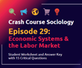 Crash Course Sociology #29: Economic Systems & the Labor M