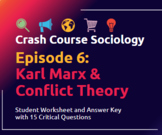 Crash Course Sociology #6: Karl Marx & Conflict Theory Dig