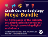 Crash Course Sociology- Full Series Worksheet Bundle