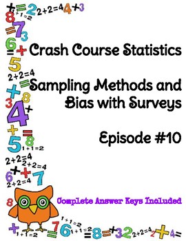 Preview of Crash Course Statistics #10 Sampling Methods and Bias with Surveys