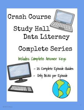 Preview of Crash Course Study Hall Data Literacy Complete Series Bundle