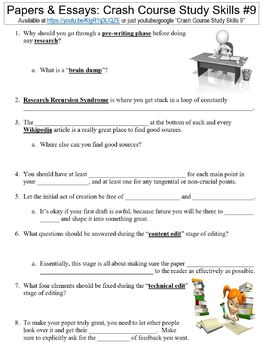 crash course study skills papers and essays
