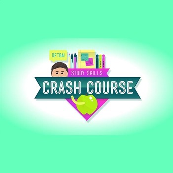 Preview of Crash Course Study Skills Worksheet Preview