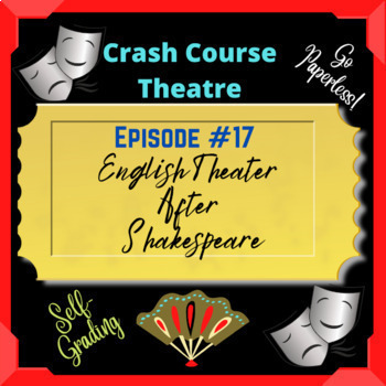Preview of Crash Course Theater Episode #17: English Theater After Shakespeare