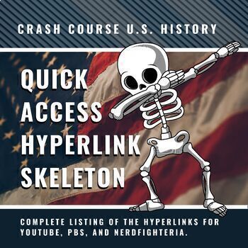 Preview of Crash Course U.S. History Quick Links Guide 