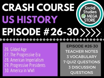 Preview of Crash Course US History Ep. 26-30