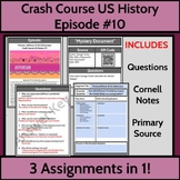Crash Course US History Episode #10 (Questions, Cornell No