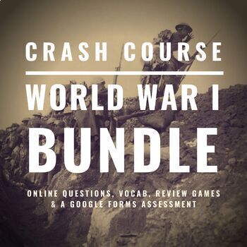 Preview of Crash Course WW1 Bundle