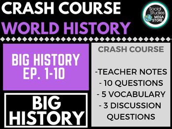 Preview of Crash Course BIG History Ep. #1-10 Bundle